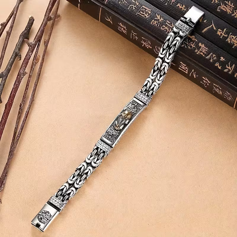 Bracelet Rétro Cool Pixiu Pour Homme.