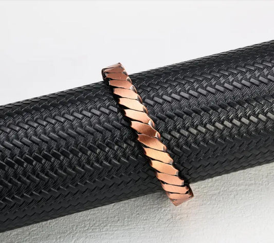 Bracelet cuivre pur – Bien-être des articulations – Modèle ajustable et confortable