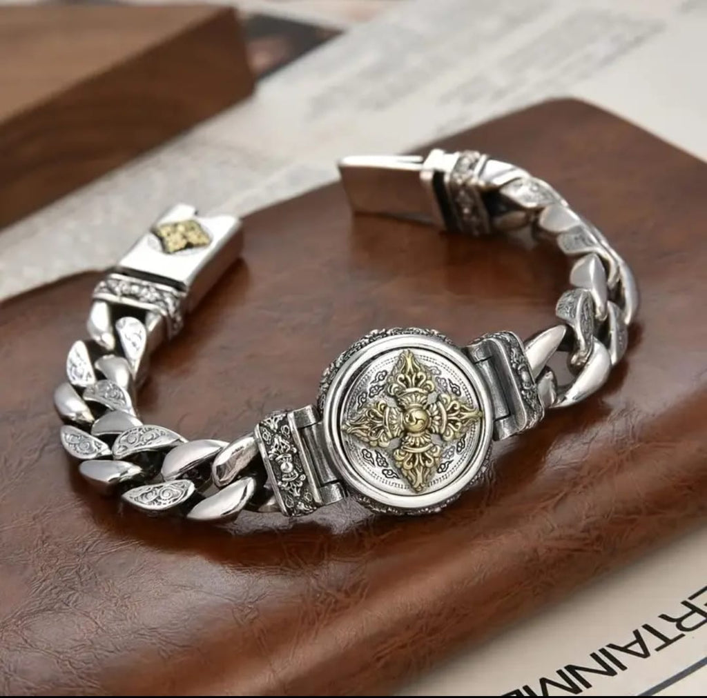 Bracelet cuivre rétro ethnique