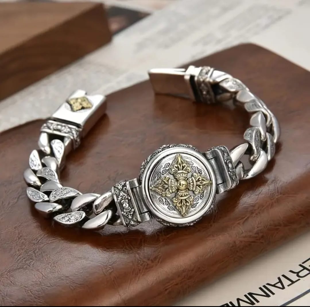 Bracelet Rétro Ethnique en Cuivre